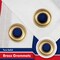G128 Combo Pack: USA 3x5 Ft 150D Printed Stars & United Kingdom (Union Jack) Flag 3x5 Ft 150D Printed
